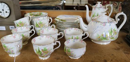 Royal Albert tea set Kentish